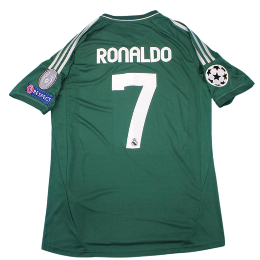 Real Madrid Auswärts Alternative Grün 12/13 "Ronaldo" Nº 7