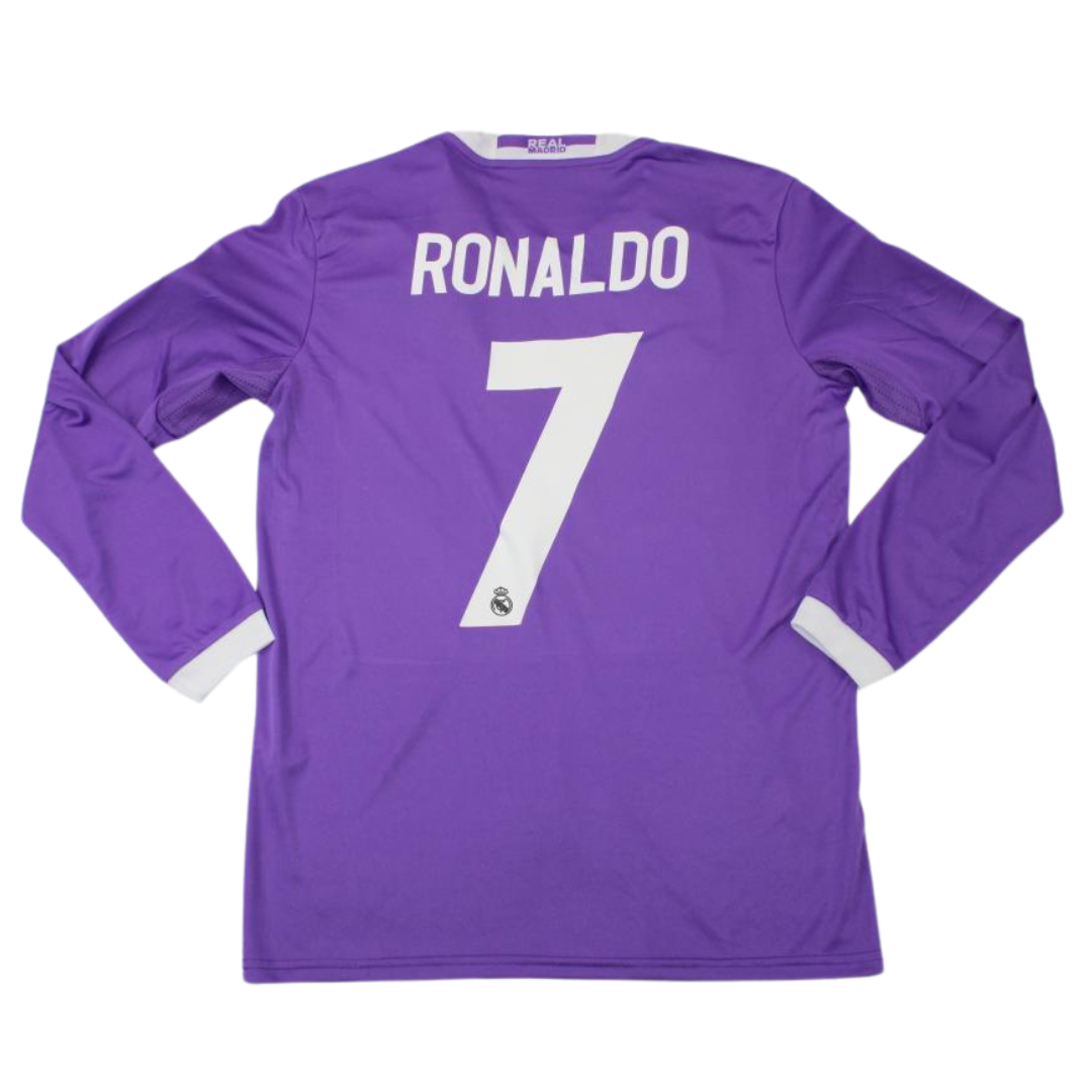 Real Madrid Auswärts Langarm 16/17 "Ronaldo" Nº 7