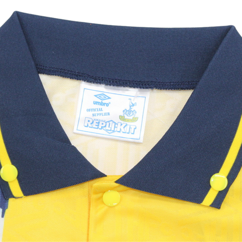 Tottenham Auswärts Gelb 92/95 "Sheringham" Nº 10