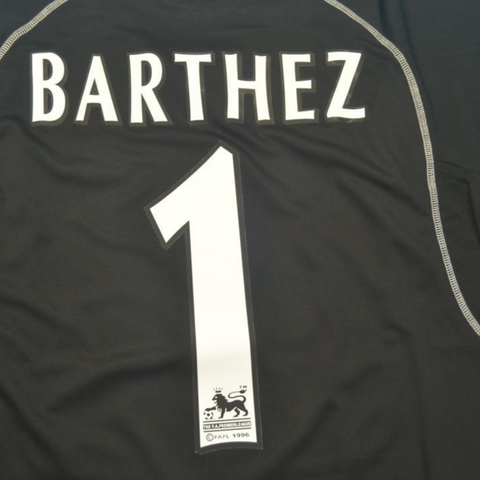 Manchester United TW Black Langarm 00/02 "Barthez" Nº 1