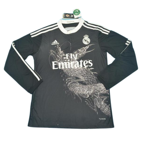 Real Madrid Alternative Black Langarm 14/15 "Ronaldo" Nº 7