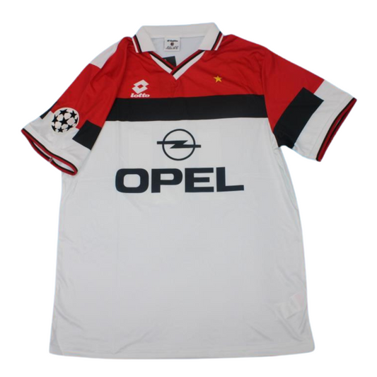 Milan Auswärts Weiß UCL Version 94/95 Nr.9