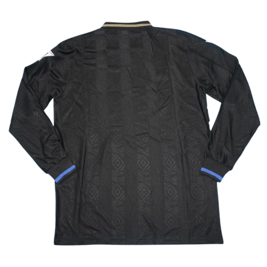 Manchester United Auswärts Black Langarm 93/95
