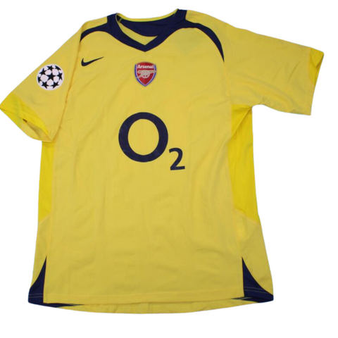 Arsenal Auswärts Gelb 05/06 "Henry" Nº14