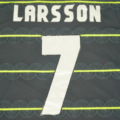 Celtic Auswärts Black 98/99 "Larsson" Nº 7