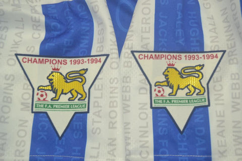 Manchester United Blau Auswärts 94/96 "Cantona" Nº7