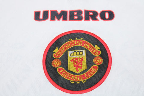 Manchester United Auswärts Weiß 96/97
