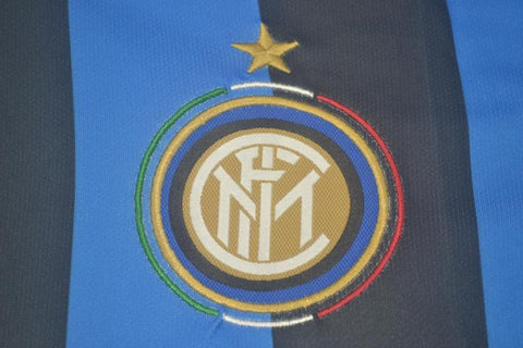 Internazionale Heim UCL Finale Version Langarm 2010 "J.Zanetti" Nr.4