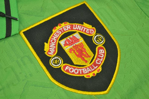 Manchester United Auswärts  Grün Gelb 92/94 "Cantona" Nº7