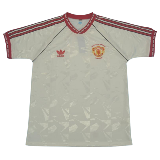 Manchester United European Cup Winner Weiß 1991 "Lopes" Nº 10