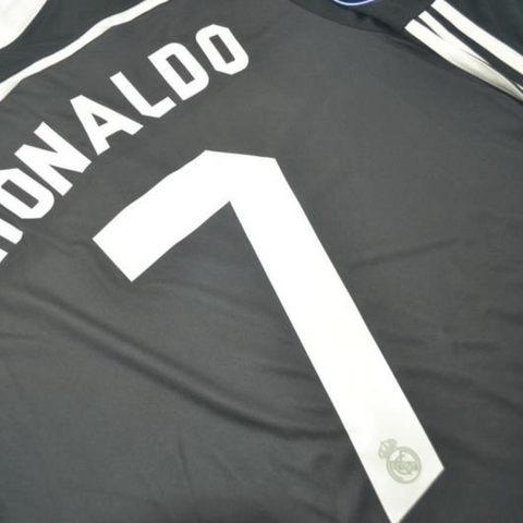 Real Madrid Alternative Black Langarm 14/15 "Ronaldo" Nº 7