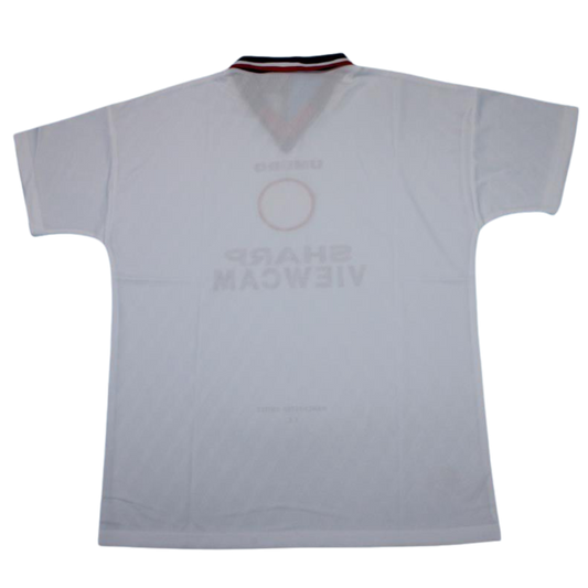 Manchester United Auswärts Weiß 96/97