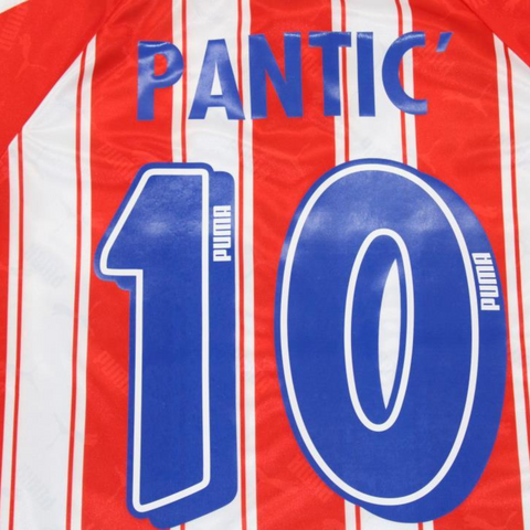 Atlético de Madrid Heim 94/95 "Pantic'" Nº 10