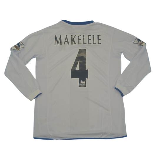 Chelsea Auswärts Weiß Langarm 03/05 "Makelle" Nº 4