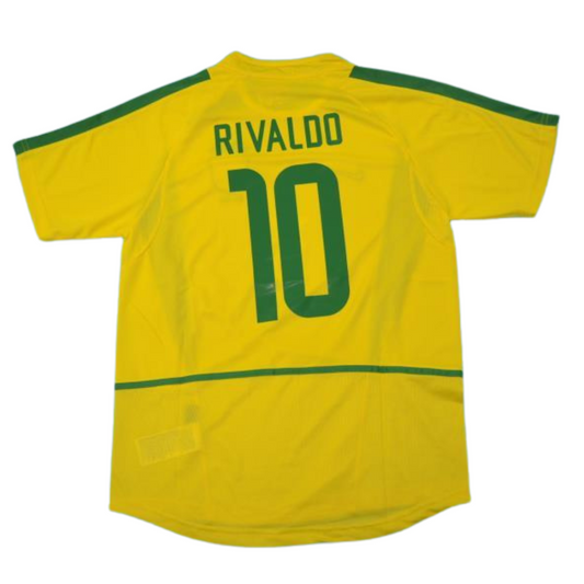 Brasilienien Heim WM Version 2002 "Rivaldo" Nr.10