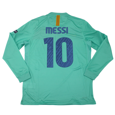 Barcelona Auswärts Langarm 10/11 "Messi" Nº 10
