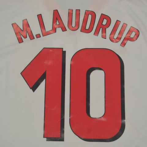 Dänemark Auswärts WM 1998 "M.Laudrup" Nr.10