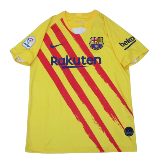 Barcelona Auswärts Alternative Gelb 19/20 "Aubameyang" Nº 25