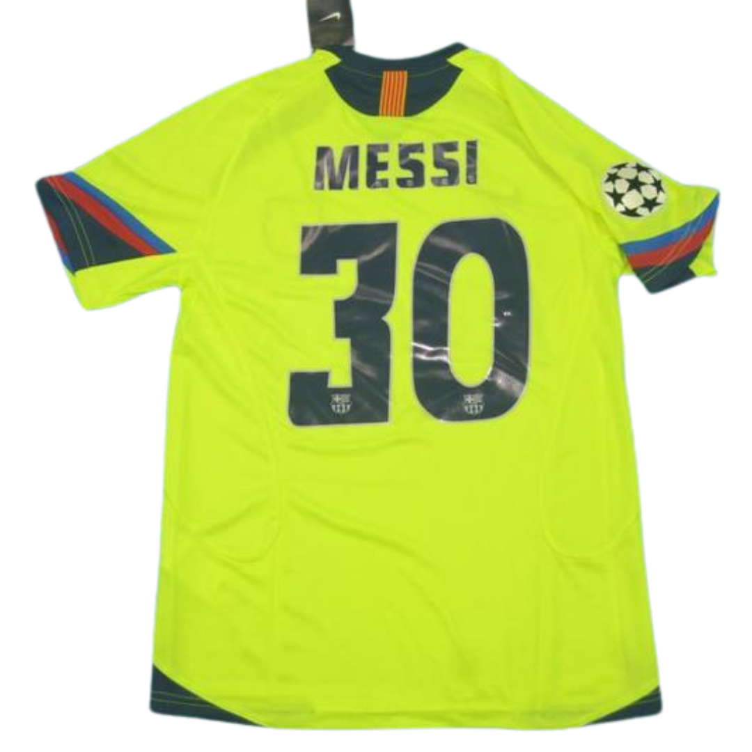Barcelona Auswärts Grün 05/06  "Messi" Nº 30