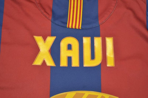 Barcelona Liga Version Jerseys 10/11 "Xavi" Nº 6