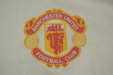 Manchester United Auswärts Weiß 88/90 "Robson" Nº 7