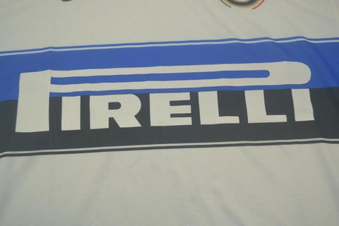 Internazionale Auswärts Weiß UCL Version 09/10 "Eto'o" Nr.9