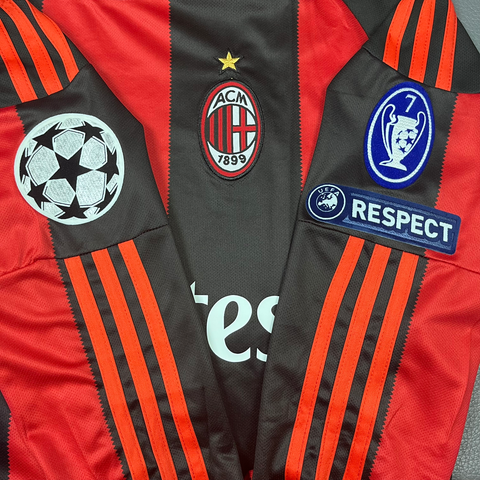 Milan Heim UCL Version Langarm 10/11 "Ronaldinho" Nr.80
