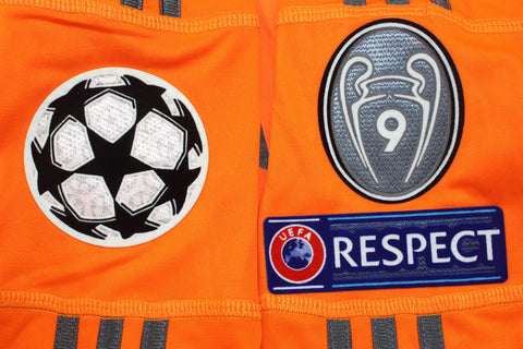 Real Madrid Alternative Orange Langarm 13/14 "Ronaldo" Nº 7