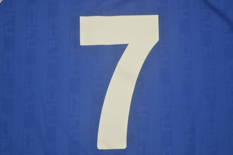 Manchester United Auswärts Blau 1988/1990 Nº 7