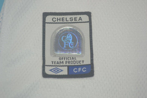 Chelsea Auswärts Weiß Langarm 03/05