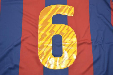 Barcelona Liga Version Jerseys 10/11 "Xavi" Nº 6