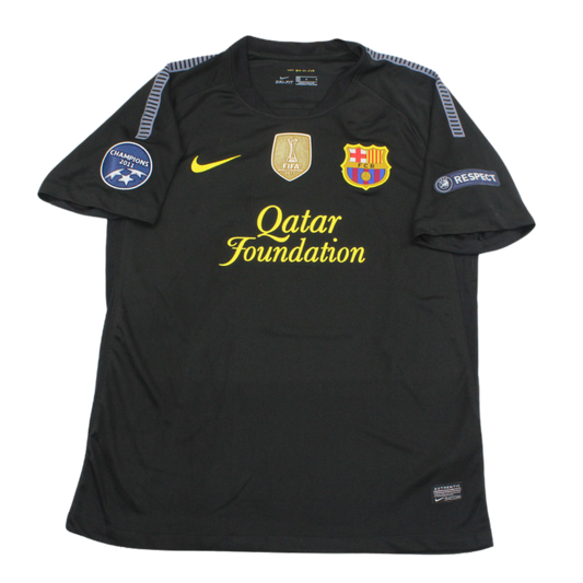 Barcelona Auswärts Black 11/12 "Messi" Nº 10