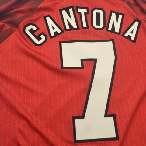 Manchester United Heim Langarm 96/98 "Cantona" Nº 7