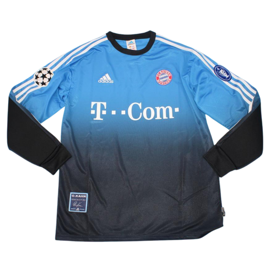FC Bayern München TW Blau Langarm UCL Version 02/03 "Kahn"
