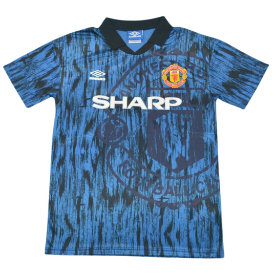 Manchester United Blau Auswärts 92/93 "Cantona" Nº7