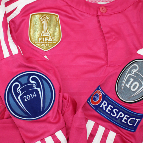 Real Madrid Auswärts Pink Langarm 14/15 "Ronaldo" Nº 7
