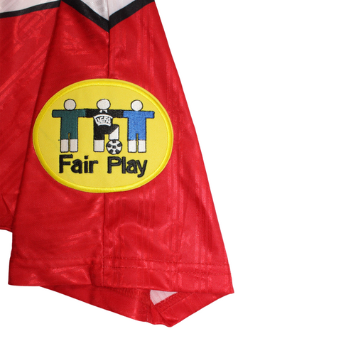 Türkei Heim UEFA 1996 Rot "Şükür" Nr.9