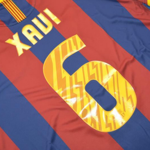 Barcelona Liga Version Jerseys 10/11 "Xavi" Nº 6