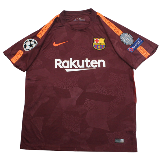 Barcelona Alternative Rot 17/18 "Messi" Nº 10