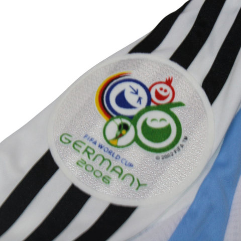 Argentinien Heim Weltmeisterschaft Version Langarm 2006 "Messi" Nr.19