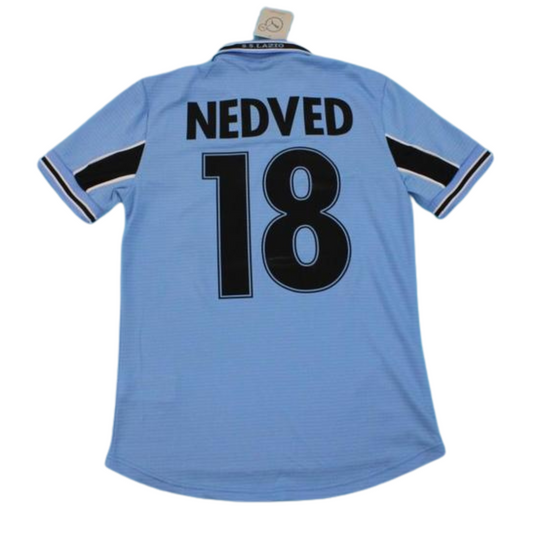 Lazio Heim Blau 98/00 "Nedved" Nr.18