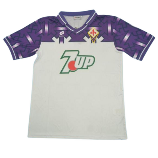 Fiorentina Auswärts Weiß 92/93