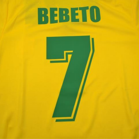 Brasilienien Heim WM Version 1994 "Bebeto" Nr.7