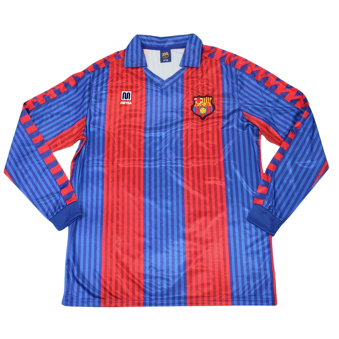 Barcelona Heim Langarm 91/92 "Lineker" Nº 10