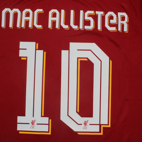 Liverpool Jerseys Rot 23/24 "Mac Allister" Nº 10