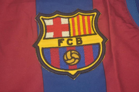 Barcelona Heim Langarm 05/06 "Eto'o" Nº 9