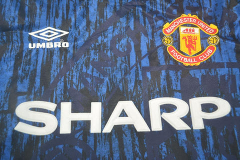 Manchester United Blau Auswärts Langarm 92/93 "Giggs" Nº11