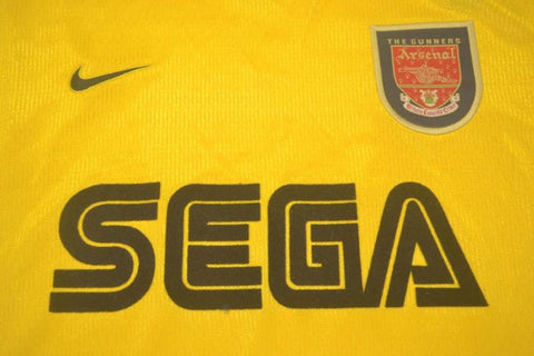 Arsenal Auswärts Gelb 00/01