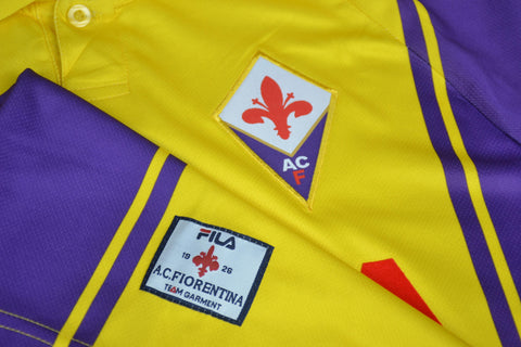 Fiorentina Alternative Gelb UCL Version 99/00 "Batistuta" Nr.9