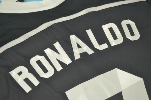 Real Madrid Alternative Black Langarm 14/15 "Ronaldo" Nº 7